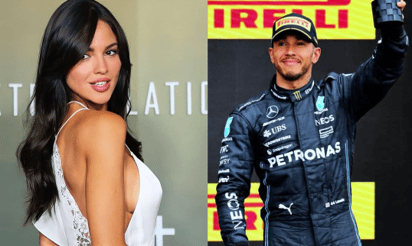 Lewis Hamilton es captado con la mexicana Eiza González, ¿Se peleó con Shakira?