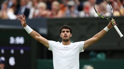 Alcaraz logra su primer Wimbledon