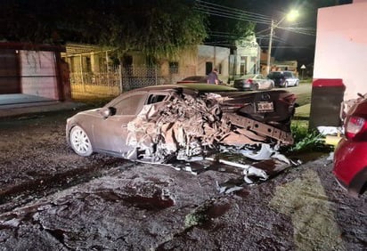 Conductor en ebriedad causa terrible choque en la zona centro