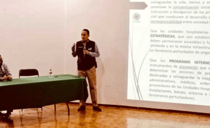 Tlalpan imparte capacitación en Protección Civil a Hospitales