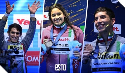 ¡Histórico! México llega a 26 medallas conseguidas en el Mundial de Natación