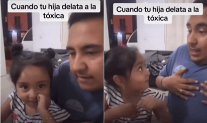 VIDEO: Niña delata infidelidad de su mamá en TikTok y se vuelve viral