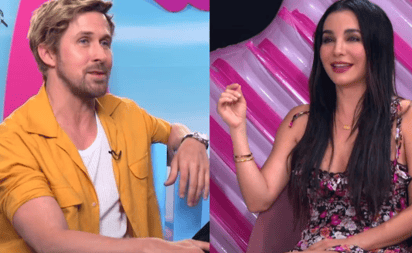 Martha Higareda agradece a Ryan Gosling por salvarla de caerse en un restaurante; Así reaccionó el actor: El protagonista de \'Barbie\' volvió a reecontrarse con la actriz mexicana y mantuvieron una curiosa charla