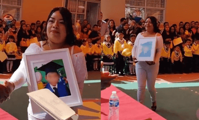 TikTok: Mamá homenajea a su hijo fallecido en graduación escolar y conmueve en Internet: Una madre conmovió a usuarios de redes sociales por el actor que tuvo para honrar la memoria de su hijo