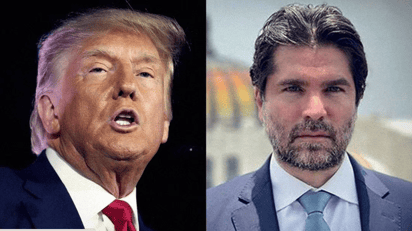 Trump felicita a Eduardo Verástegui por película Sound of Freedom y lo llama “posible presidente' de México