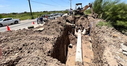 Vigilan líneas de conducción de agua en bordo norte