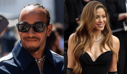 Lewis Hamilton se enoja y prohibe el acceso de Shakira a una de sus carreras de la F1