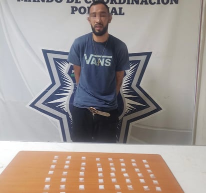 'El Fresa' distribuidor de cristal es detenido en la colonia Los Olivos