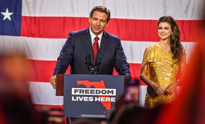 Ron DeSantis sale ileso tras sufrir un accidente automovilístico en EU