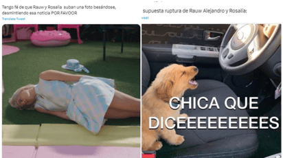 Rosalía y Rauw Alejandro 'truenan' y desatan memes sobre C. Tangana y Julian Casablancas: En internet no dejaron pasar la situación, y reaccionaron con humor ante la presunta ruptura de la pareja