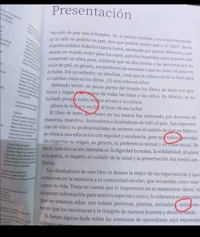 ¿Todes o Todxs en los libros de texto?, ciudadanos los rechazan por completo