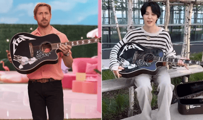 Jimin de BTS envía mensaje a Ryan Gosling por el especial regalo que “Ken” le dio