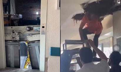 Reportan falla en otro elevador del IMSS; ahora en Jalisco: VIDEOS