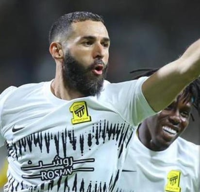 Benzema marca su primer gol con el Al Ittihad, un remate espectacular en el ángulo superior para darle la victoria a su nuevo club