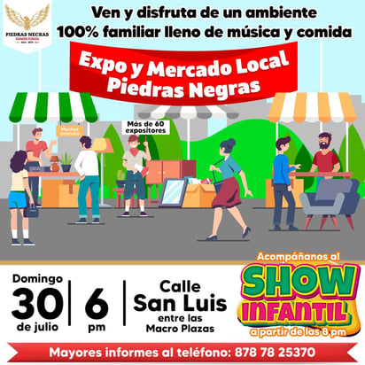 Se tendrá la expo comercial este próximo domingo 