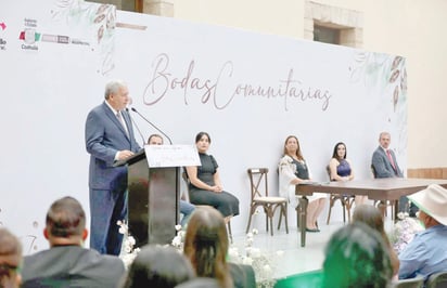 DIF realiza las bodas comunitarias del 2023