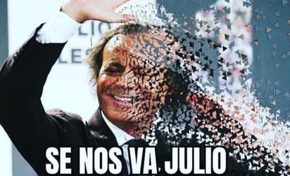 ¡Se nos va julio! Despiden el mes con los mejores memes sobre Julio Iglesias