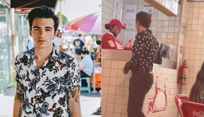 Sí, con todo: Captan a Drake Bell en taquería de CDMX y se viraliza