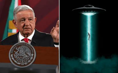 '¿Ya vieron lo de los ovnis?', AMLO reclama que las familias ya no hablan de política