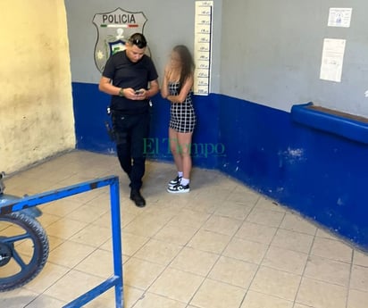 Mujer fue detenida por presuntamente fumar “cristal”