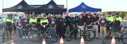 Difunden medidas de seguridad a ciclistas 