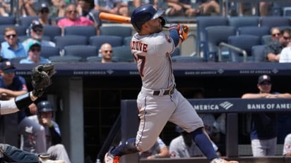 José Altuve pega hr ante Yankees y llega a 200 cuadrangulares en MLB 