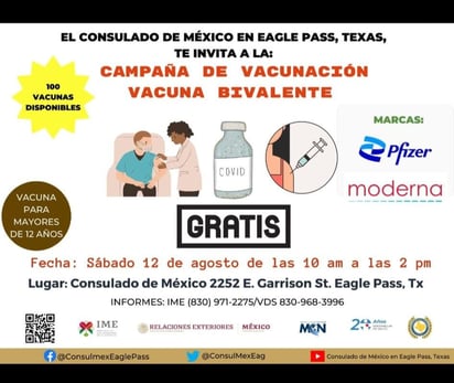 Invitan a campaña de vacunación anti covid 