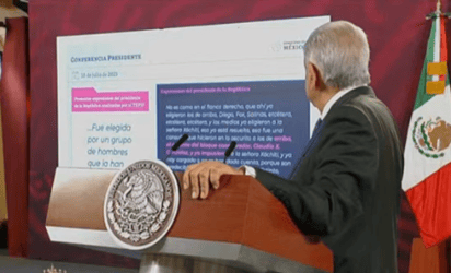 Alteraron mis palabras, dice AMLO tras resolución del INE por violencia política de género contra Xóchitl Gálvez