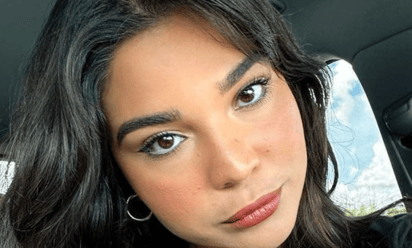 Galilea López Morillo, la única nieta del Puma Rodríguez, impone tendencia con este perfilado de cejas