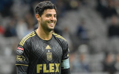 Carlos Vela fuera para el partido de LAFC vs Real Salt Lake