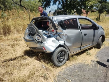 Tráiler provoca accidente vial en la 57