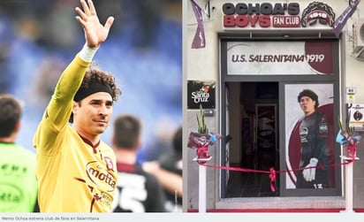 Memo Ochoa estrena club de fans en el Salernitana donde ya es figura del equipo