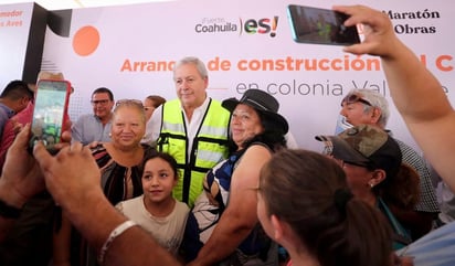 'Chema': Centro Comunitario Valle de Las Aves lleva avance del 35%