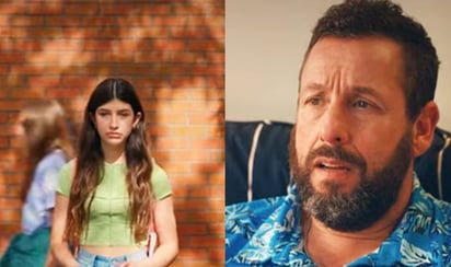 Lanzan primeras imágenes de la película de Netflix que Adam Sandler protagoniza con su hija