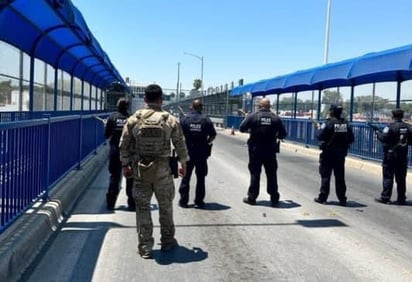 Puente l es cerrado tras simulacro de oficiales