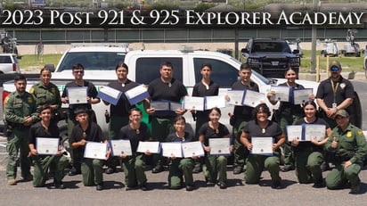 Concluye curso de exploradores de la Patrulla Fronteriza 