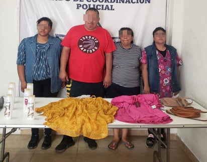 Grupo de farderos de la laguna fueron detenidos en Coppel