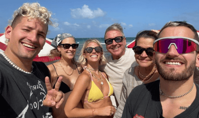 Así fueron las lujosas vacaciones del Clan Montaner en República Dominicana