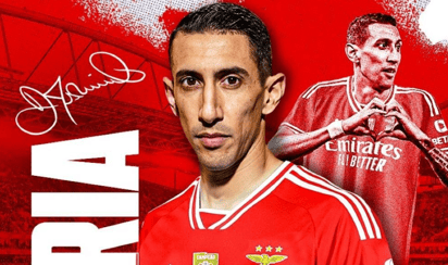 Ángel Di María, el jugador argentino que fichó por el Benfica este verano, marcó un gol en el debut del equipo en la Primeira Liga de Portugal