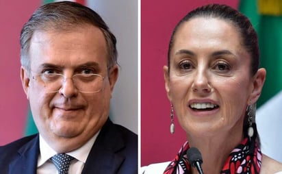 INE multa a Sheinbaum y a Ebrard... a ella una amonestación, a él con 10 mil pesos