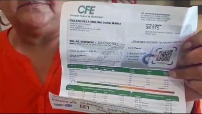 Habitantes de Acoros alzan la voz por la llegada de recibos altos por parte de CFE