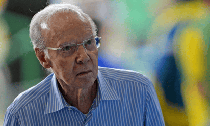 El histórico Mário 'Lobo' Zagallo fue internado por una infección urinaria