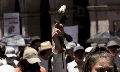 Familiares de los 5 jóvenes desaparecidos marchan en silencio en Lagos de Moreno