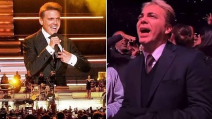 Así disfrutó Cristian Castro el último concierto de Luis Miguel en Argentina