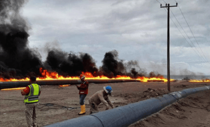 Vientos de Huracán Hilary provocan incendio en ducto de mina de Rofomex en BJS