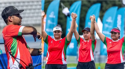 México gana dos medallas de plata en la Copa del Mundo de Tiro con Arco