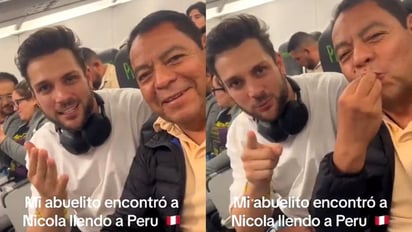 VIDEO: Abuelito viaja con Nicola Porcella de 'La Casa de los Famosos' y se lleva sorpresa