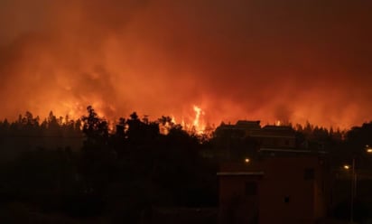 Fuertes vientos dificultan combate a incendios en Grecia e Islas Canarias