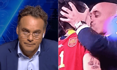 David Faitelson explota por beso de Luis Rubiales a Jenni Hermoso: 'Es un barbaján, corriente y abusivo'