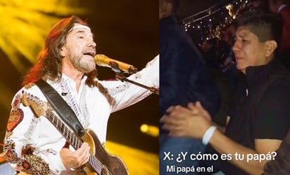 ¡Un verdadero fan! Papá llora en reencuentro de Los Bukis y conmueve a Internet